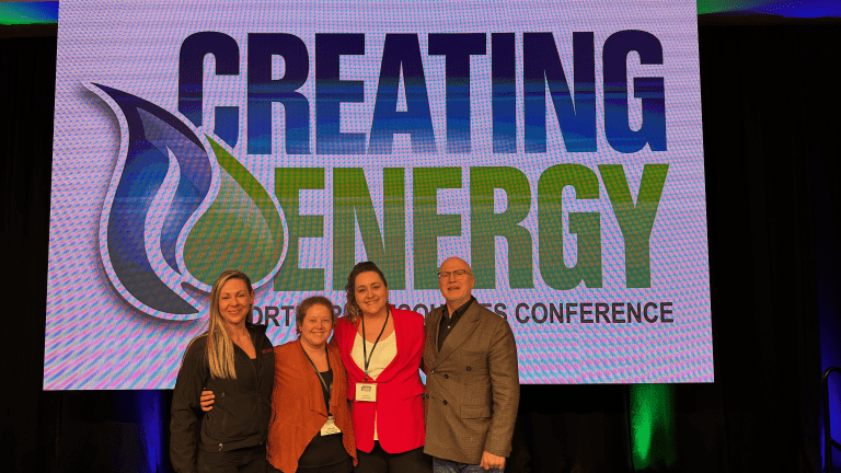 Panelists at the Creating Energy Conference showcase collaboration across energy sectors in Northeast BC.