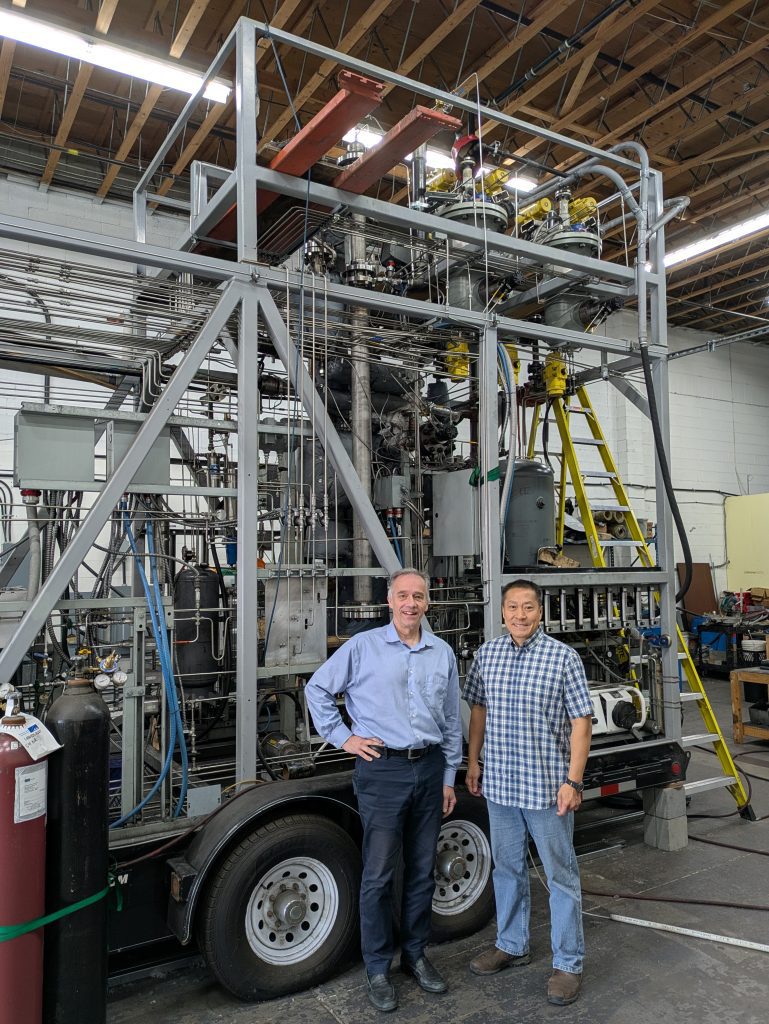 Edson and partner  Matt Babicki