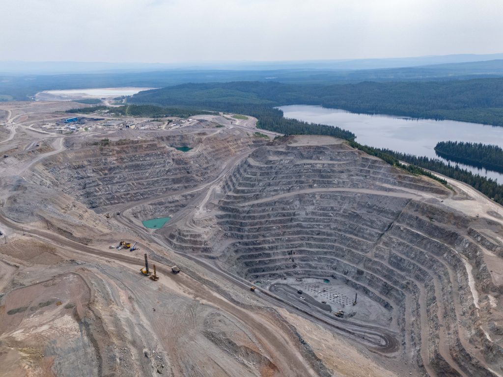 Mount Polley mine’s tailings pond, which Imperial Metals plans to raise by four meters. | Imperial Metals