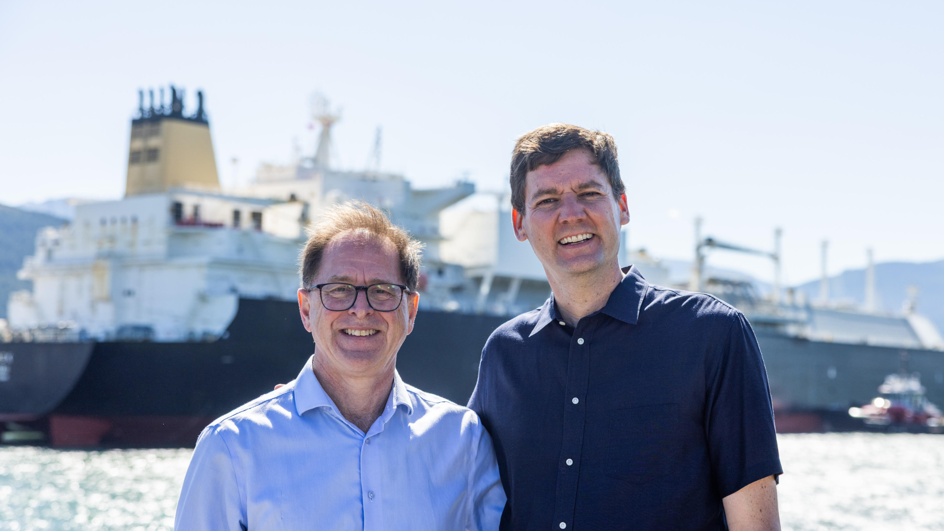 david eby, adrian dix lng